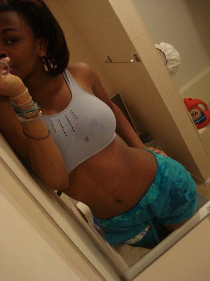 15P These black teen girlfriends posing and naked