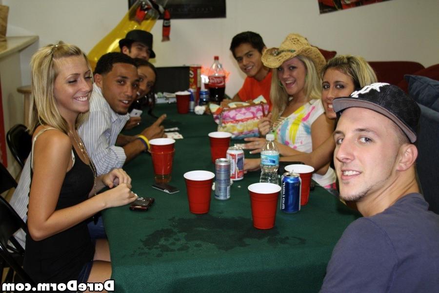 16P Check out these group of babes getting fucked hard in this amateur college dared