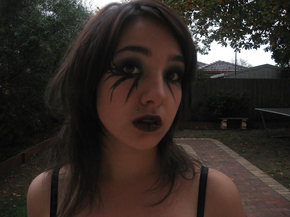 4P My makeup for a friends college movie