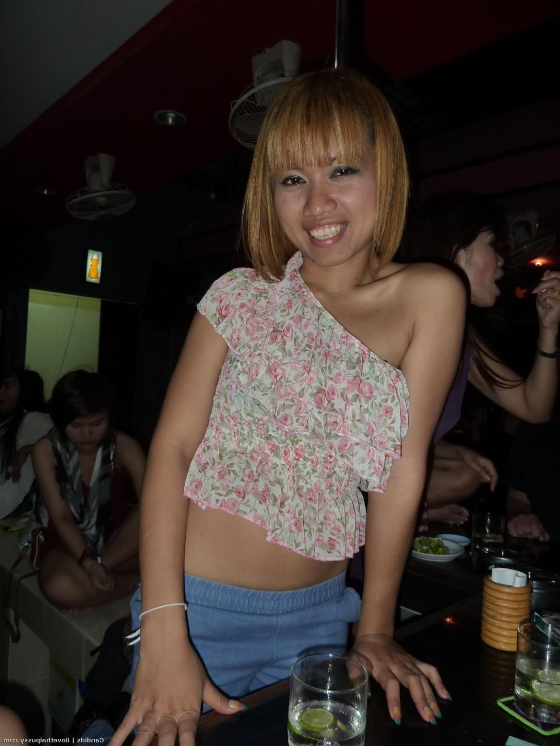 25P Hot Drunk walking street babes drinking and party hard asian pussy