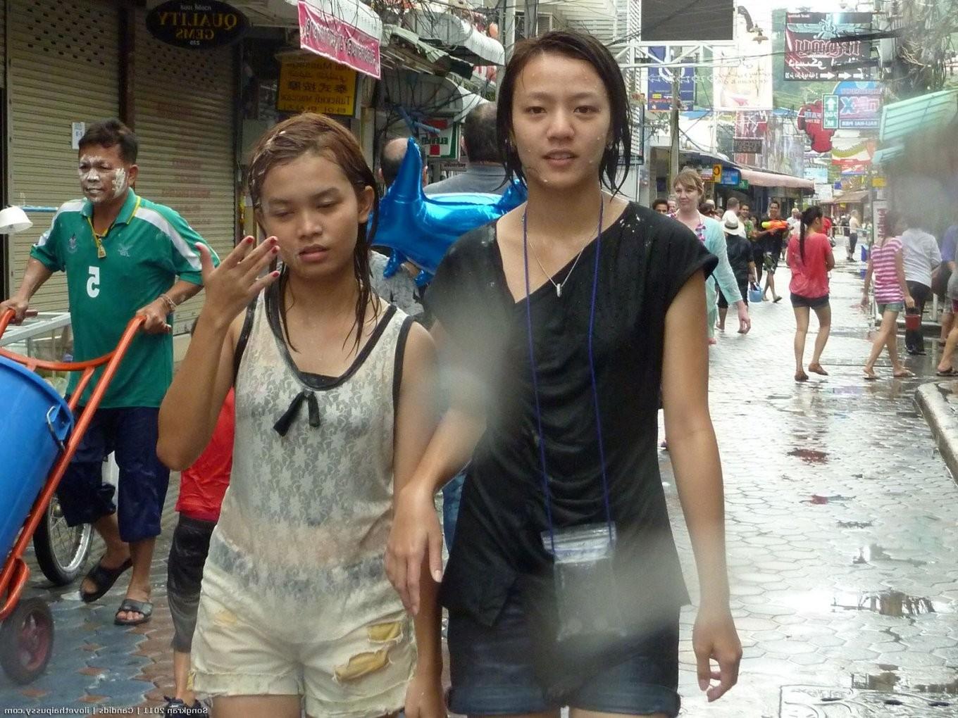 25P Lactating Thai Whore fucked by crazy sex tourist public flashing asian pussy
