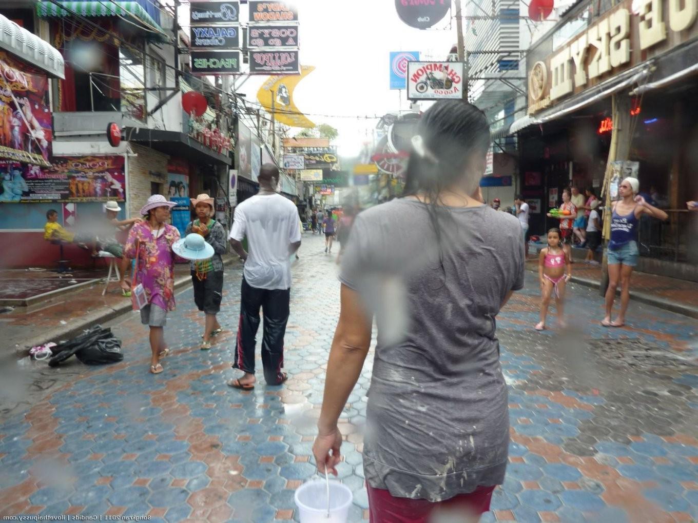 25P Lactating Thai Whore fucked by crazy sex tourist public flashing asian pussy