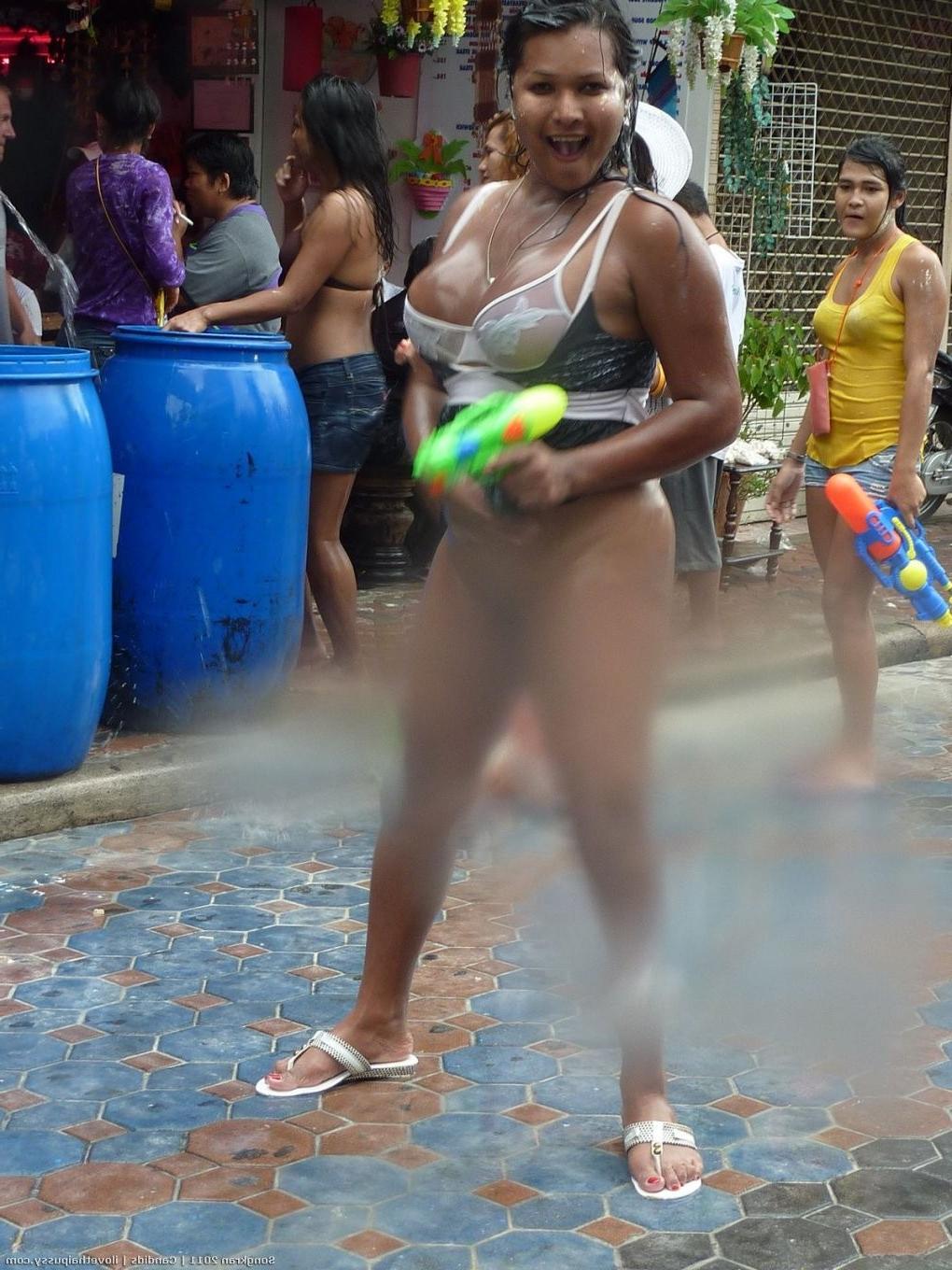 25P Lactating Thai Whore fucked by crazy sex tourist public flashing asian pussy