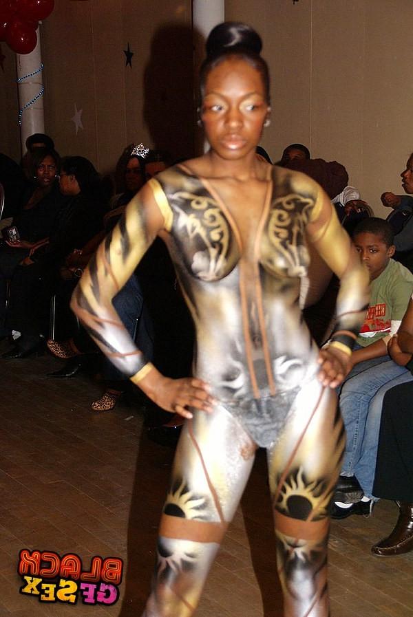 12P Sexy lingerie wrapping the gfs black body