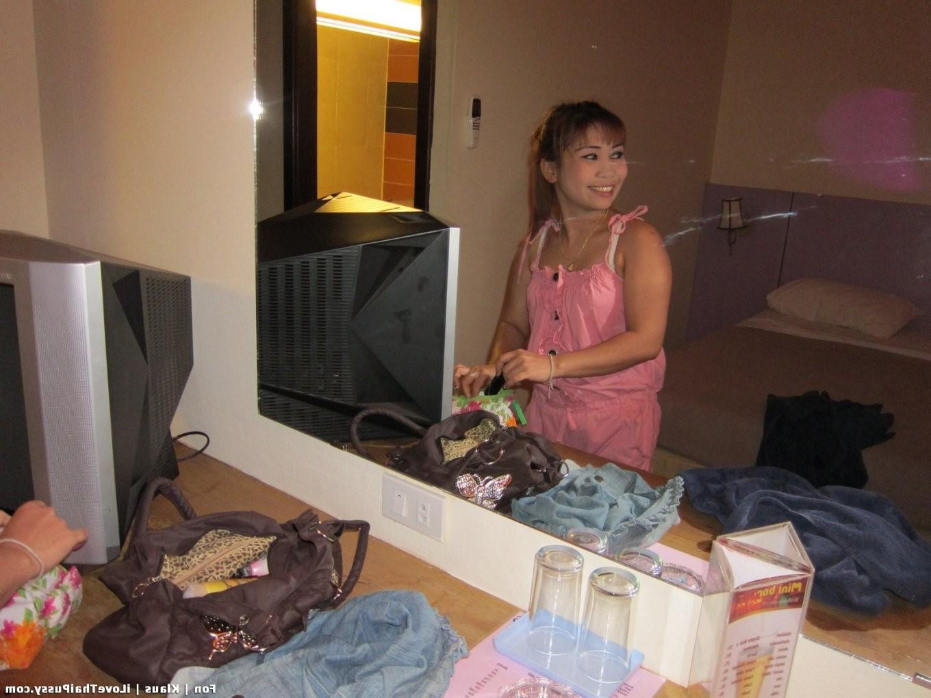 25P Hot Thai Milf whore penetrated bareback by insane filthy sex tourist asian slut