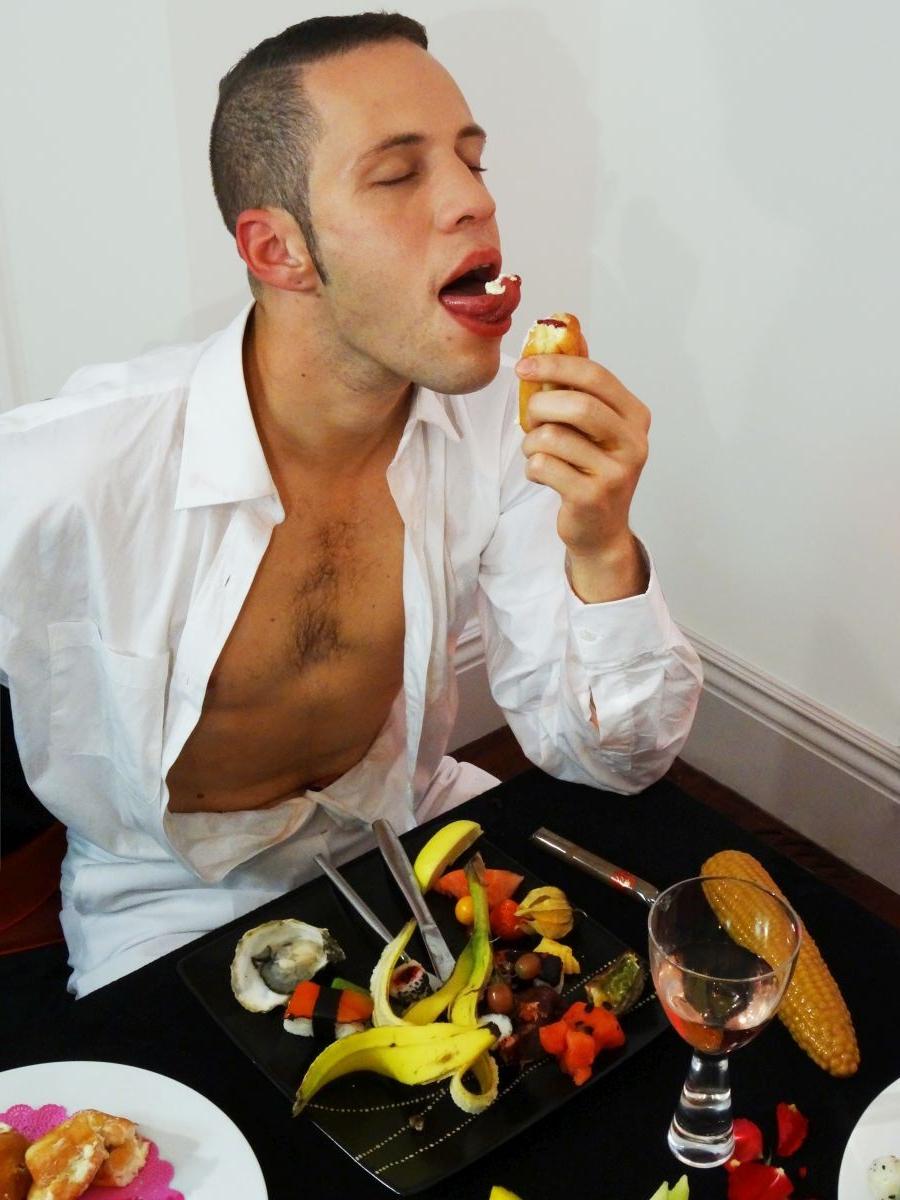 7P Naked dinner for two