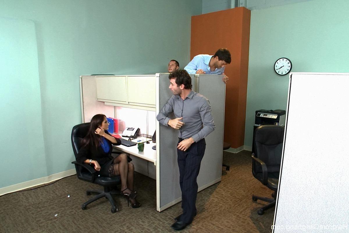 24P MILF with a tiny body and HUGE tits Gangbanged by CoWorkers 