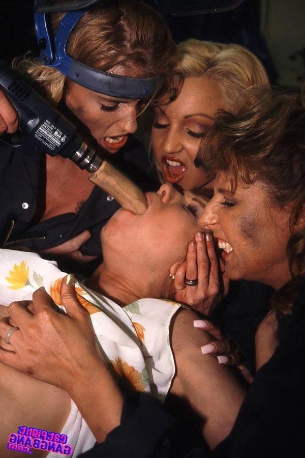 17P Gangbang lesbians fucking brutal hardcore sex