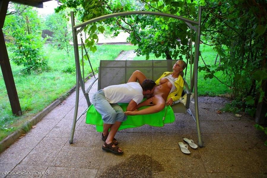 16P Russian anal virgin spreading her butt cheeks
