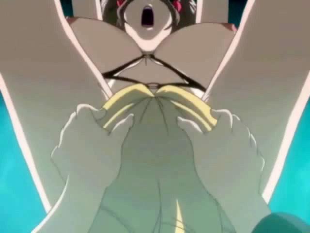 8P Bound babes in rough group hentai orgy