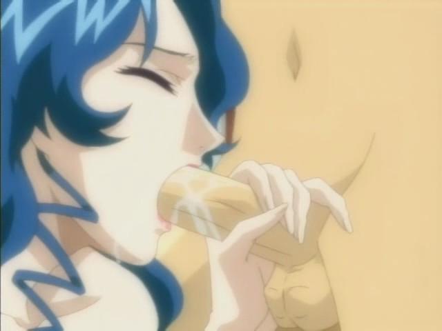 16P Hentai movie with harlot gal sucking cock with toy in cunt