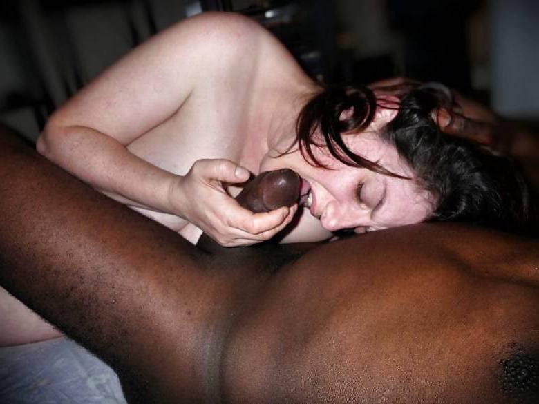 25P White Ladies and Black Cock