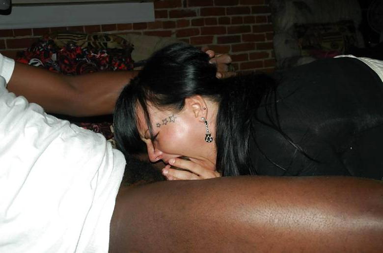 25P White Ladies and Black Cock