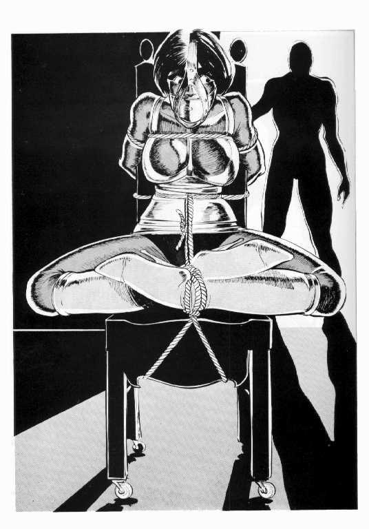 15P vintage bondage and sexual fetish rope artwork