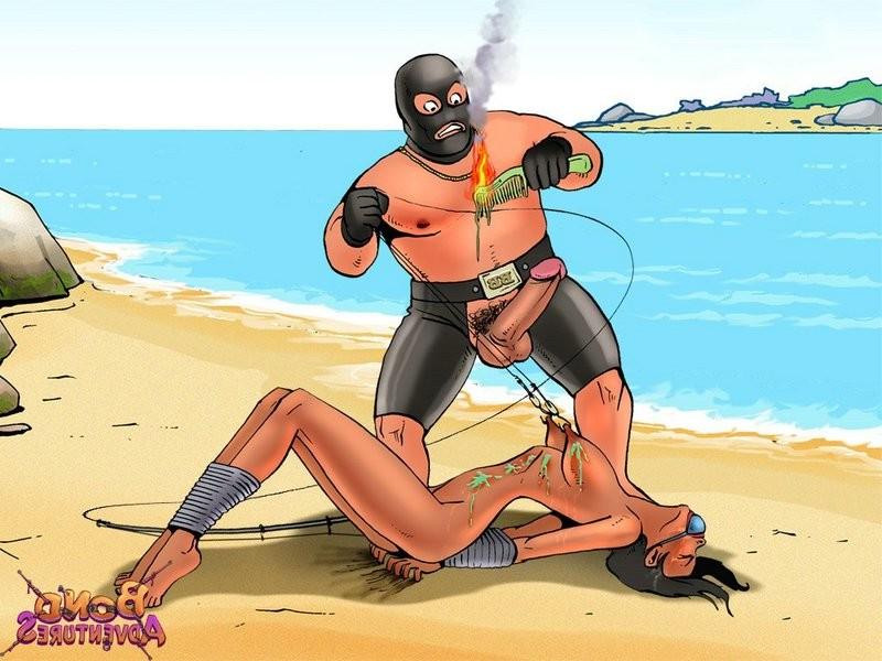 10P Brutal BDSM fishing