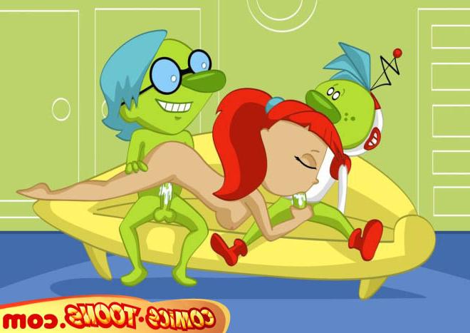 12P Young redhead fuked by robots and aliens