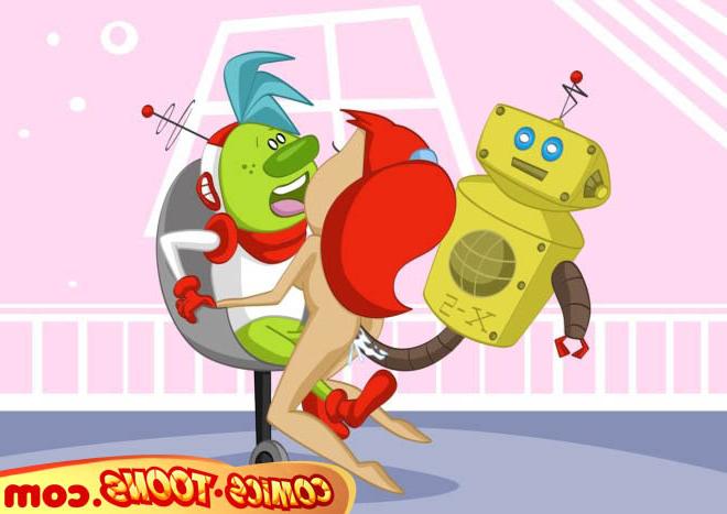 12P Young redhead fuked by robots and aliens