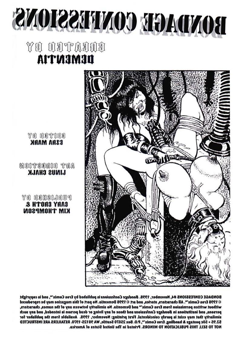 15P evil rope tied breast bondage artwork and sexual erotica