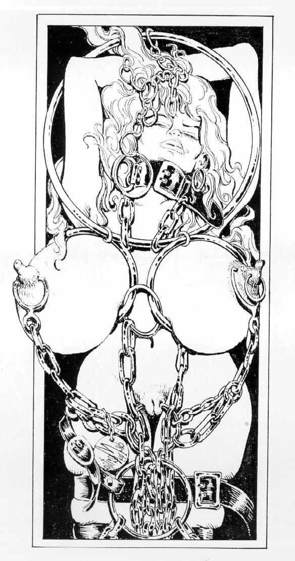 15P enormous rope tied breast fetishes and bizarre bondage artworks