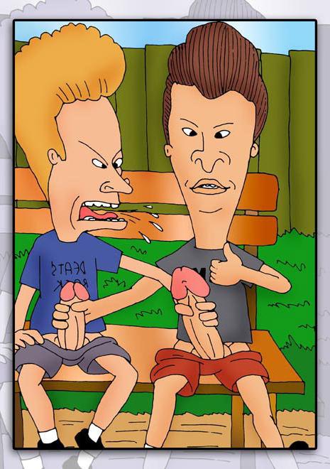 12P Daria riding Beavis untill getting railed in a shed