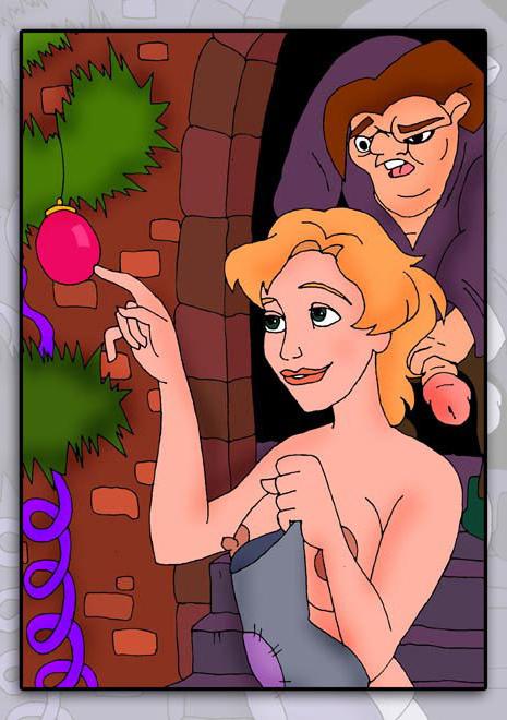 12P Belle with swollen titties rubbing Mrs. Pots's vagina