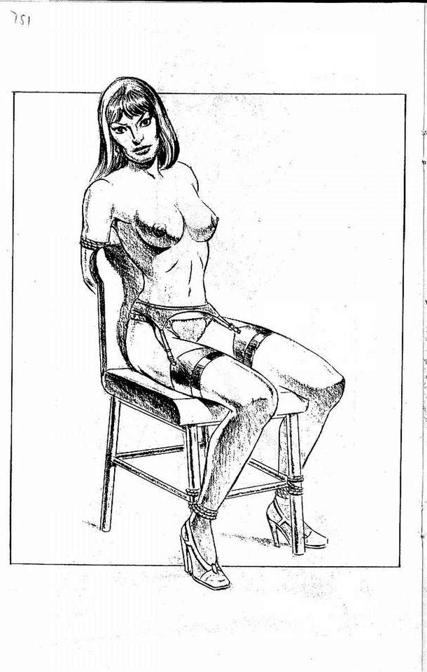 15P bizarre rope bondage evil beautiful female pain artworks
