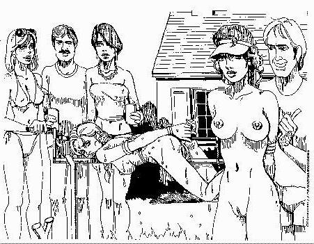 15P painful horrors rope tied females tormented until the end