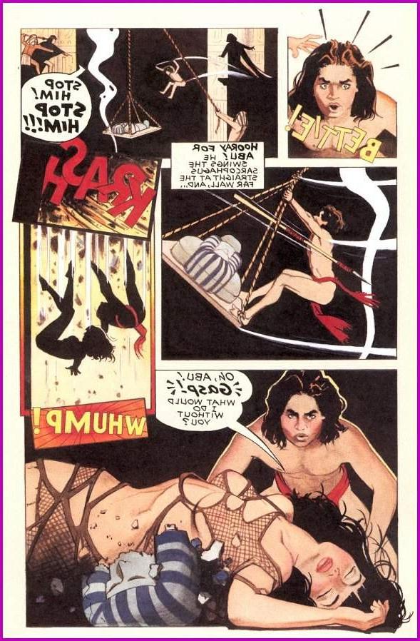 15P Betty Pages wrists tied with rope