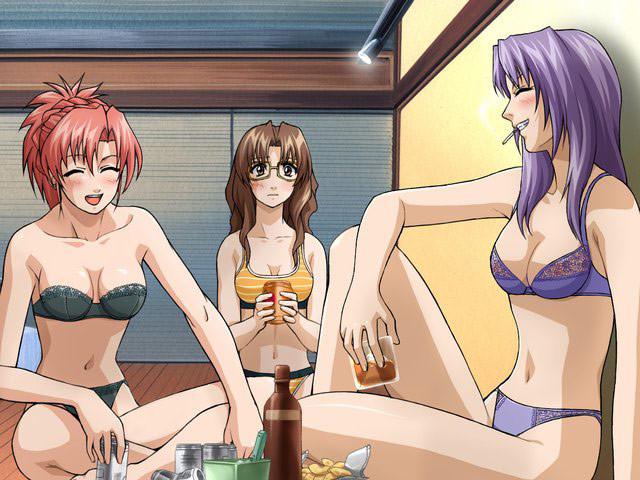 13P Mature hentai women with big breasts fucked rough up the ass