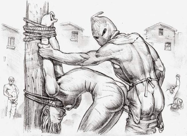 15P vicous brutal female bondage sex pain