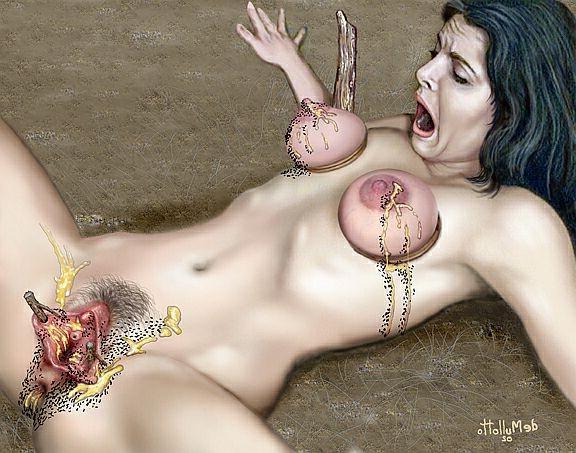 15P vicous brutal female bondage sex pain