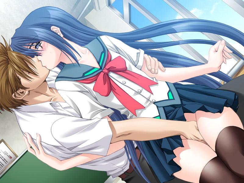 20P Fiesty young hentai teens in cute outfits fighting over a boy