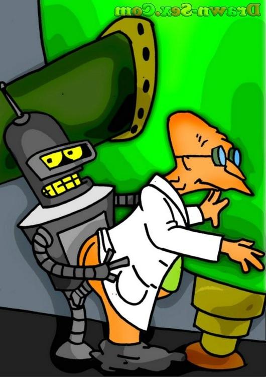 10P robot bender fucking everyone