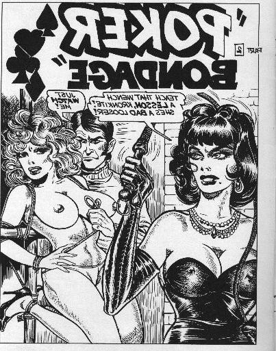15P vintage brutal female pain bondage art