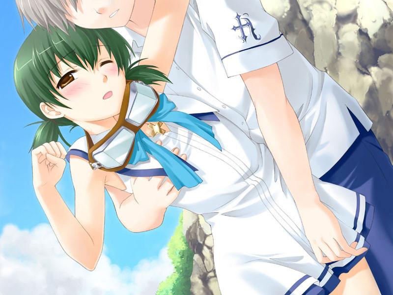 20P Young busty hentai girlfriends virgin summer teen love