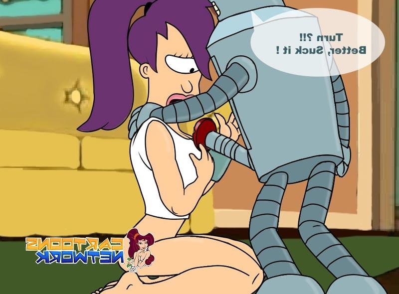 15P Cock hungry cartoon girl gets fucked by robot