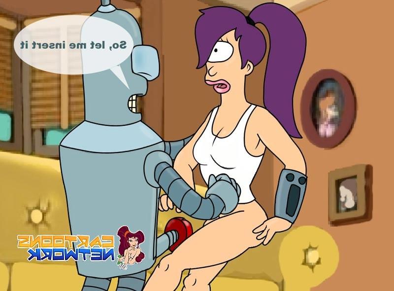 15P Cock hungry cartoon girl gets fucked by robot