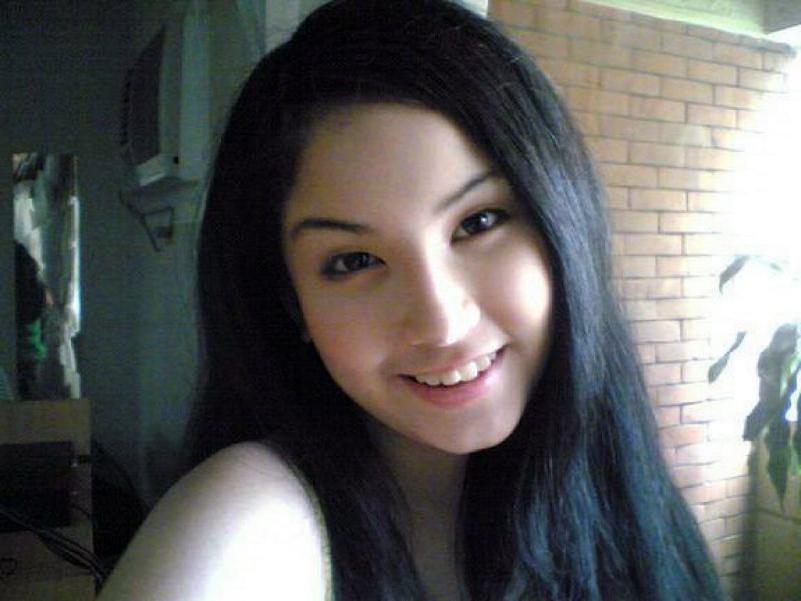 16P Asian coed goes full nude in couch shows squeezable tits