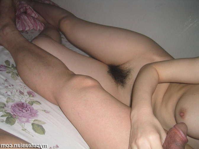 15P Homemade pics of Asian amateur couple fucks