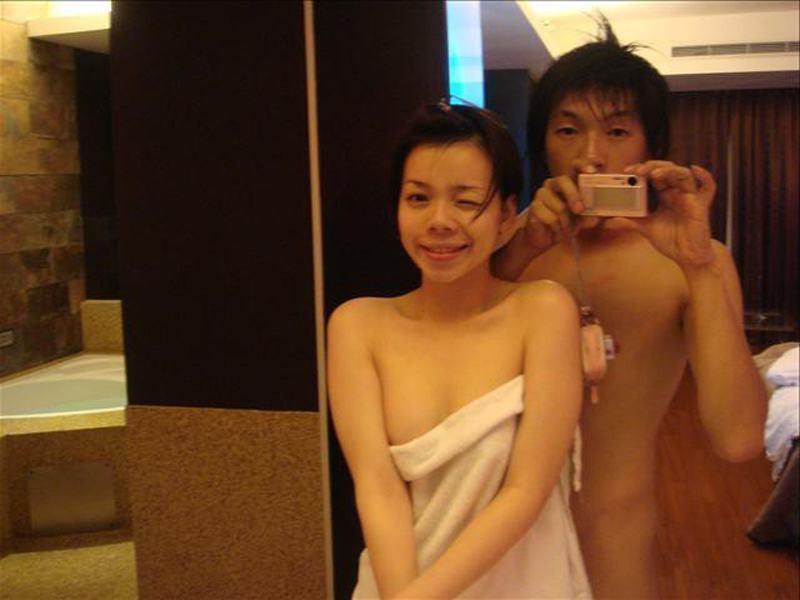 15P Hairy Asian teen girlfriend sucks and fucks cock in homemade pix