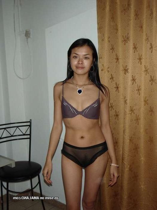 15P Amateur Asian girlfriend strips to show hairy twat