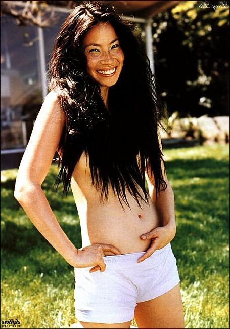 15P sexy Asian actress Lucy Liu nude and having sex