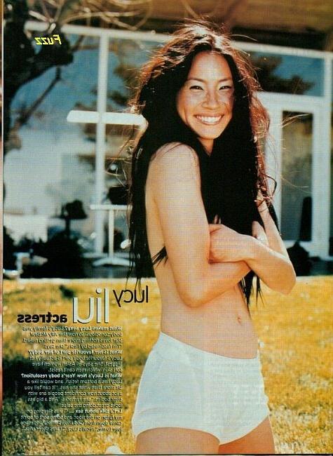 15P sexy Asian actress Lucy Liu nude and having sex