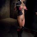15P Busty Asian babe Tia Ling anal fucked and dominated in bondage