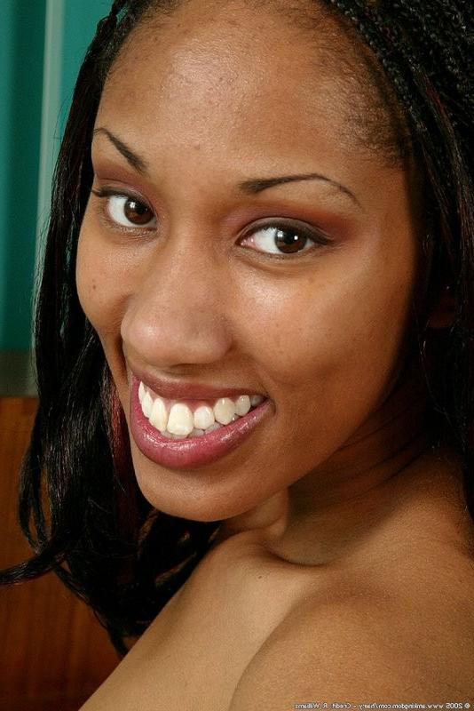 15P Dark skinned hotty exposes her slick and wet hairy holes