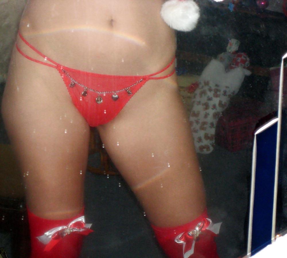 24P All I Wanted for Christmas is to BOUNCE on santa's lap