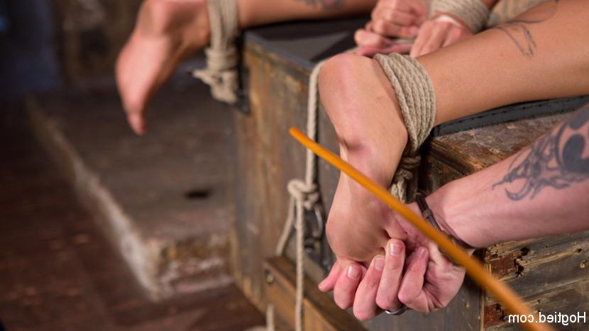 15P Stunning Tattooed Babe Made to Endure Torment in Brutal Bondage!