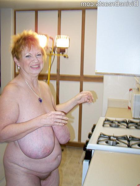 15P Grandma with Huge Saggy Boobs