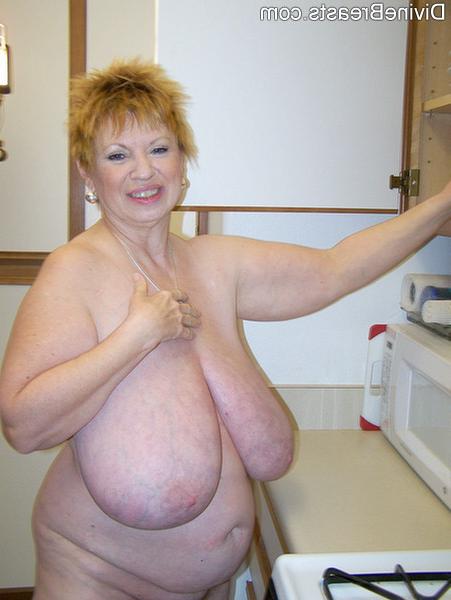 15P Grandma with Huge Saggy Boobs