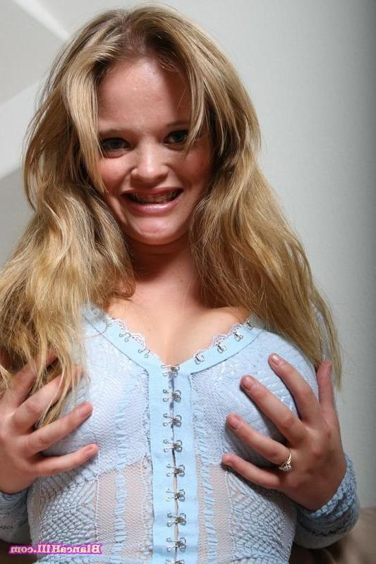 12P Bianca Hill is a hot chubby blonde teen taking it all off